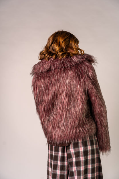 PELLICCIA FOX PINK!
