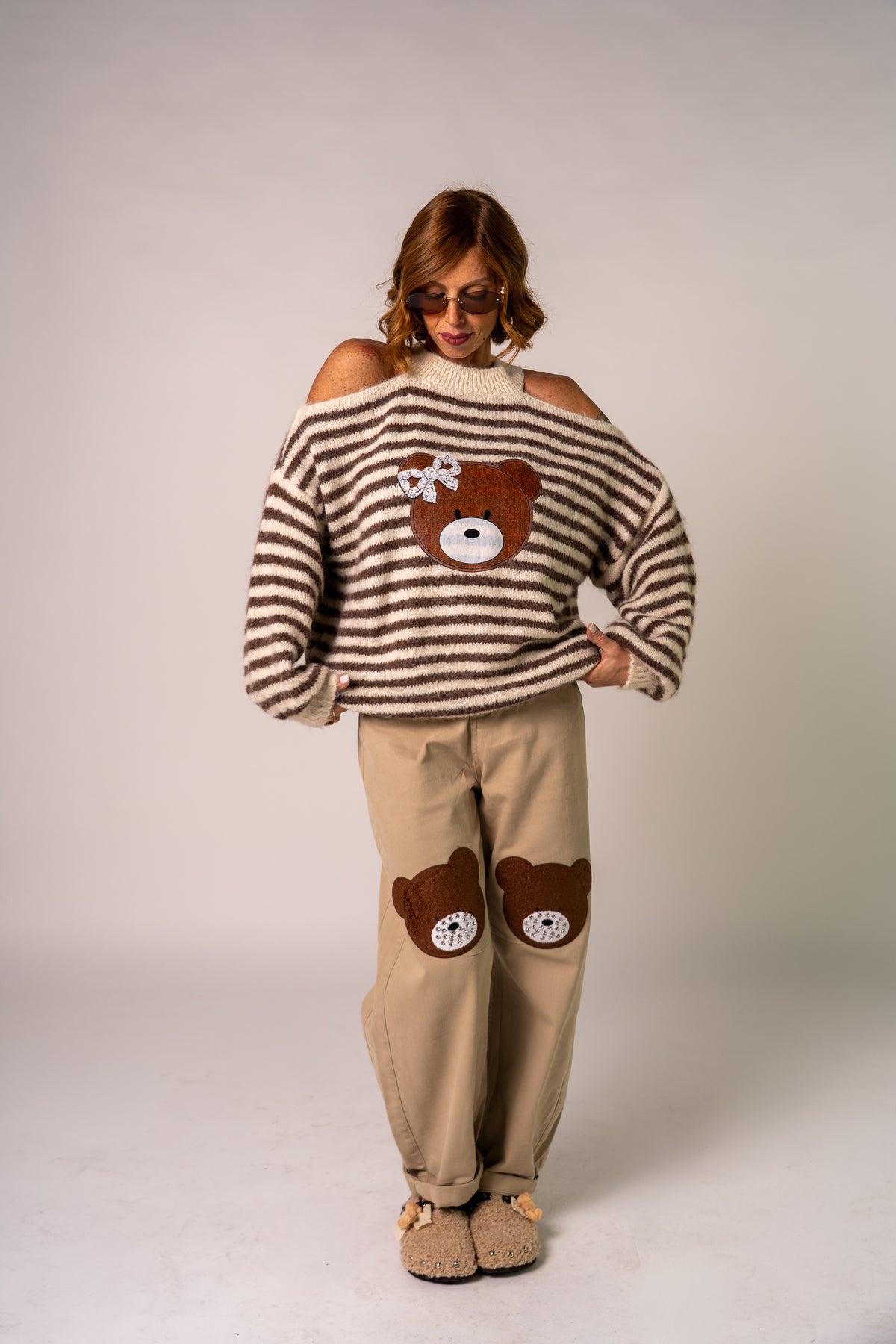 MAGLIONCINO RIGOSO TEDDY FACE🧸