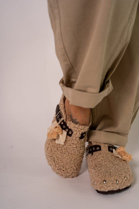 SABOT PELLICCIOSO TEDDY BEIGE!