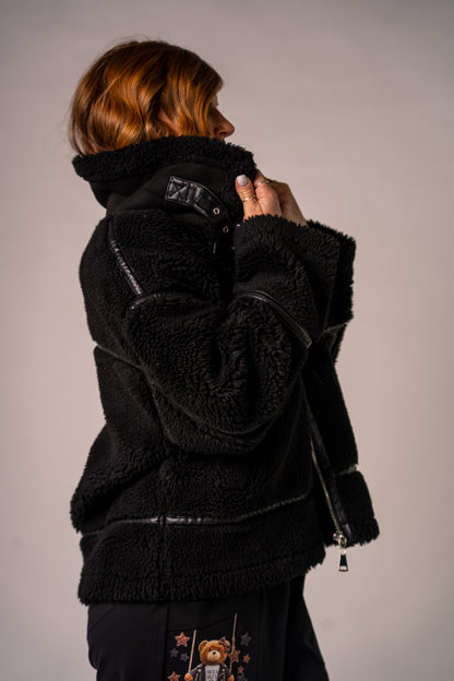 MONTONE PELLICCIOSO BLACK!🖤