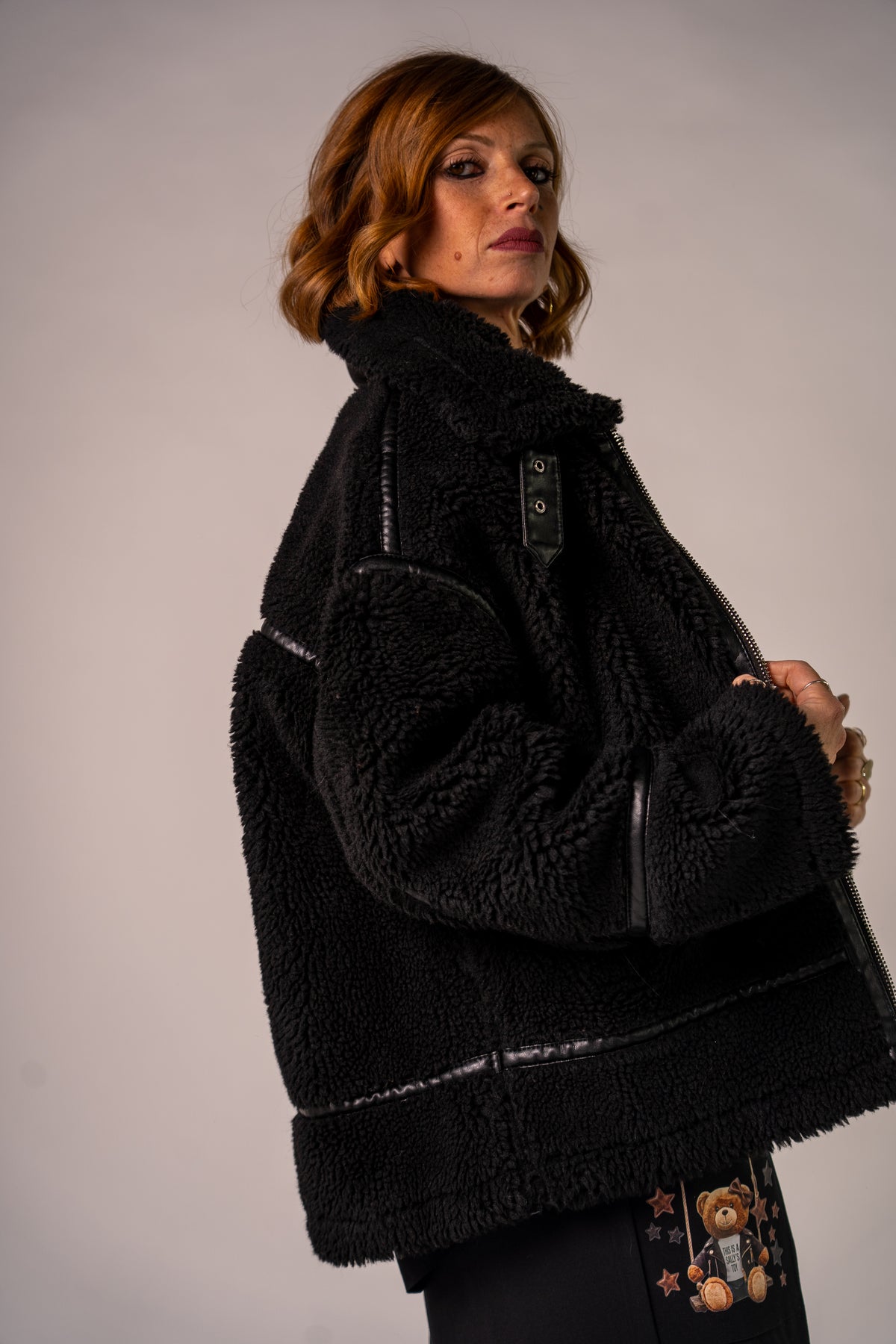 MONTONE PELLICCIOSO BLACK!🖤