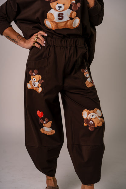 SUPER COORDINATO SALLY'S TEDDY BROWN!🤎