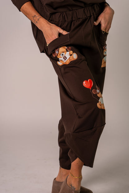 SUPER COORDINATO SALLY'S TEDDY BROWN!🤎