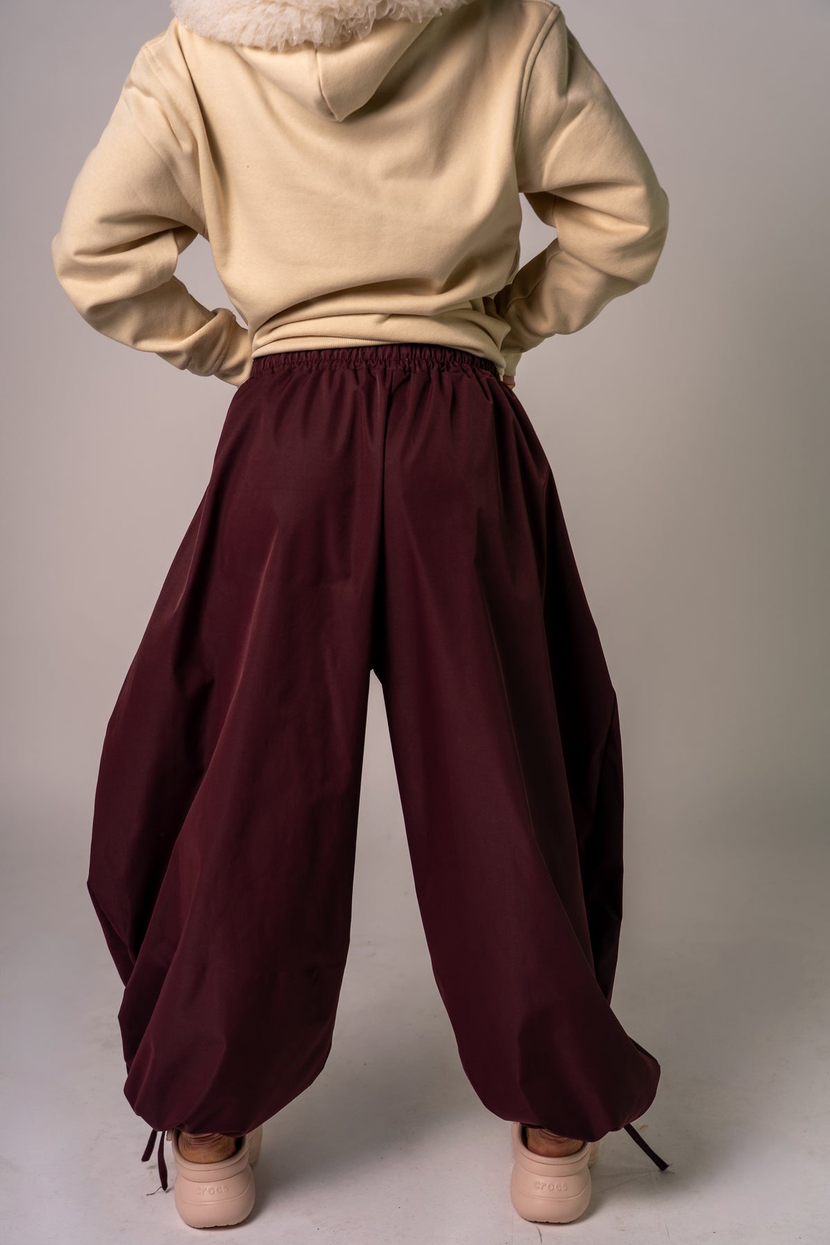 PANTALACCIO BORDEAUX TEDDY PALLONCINI!