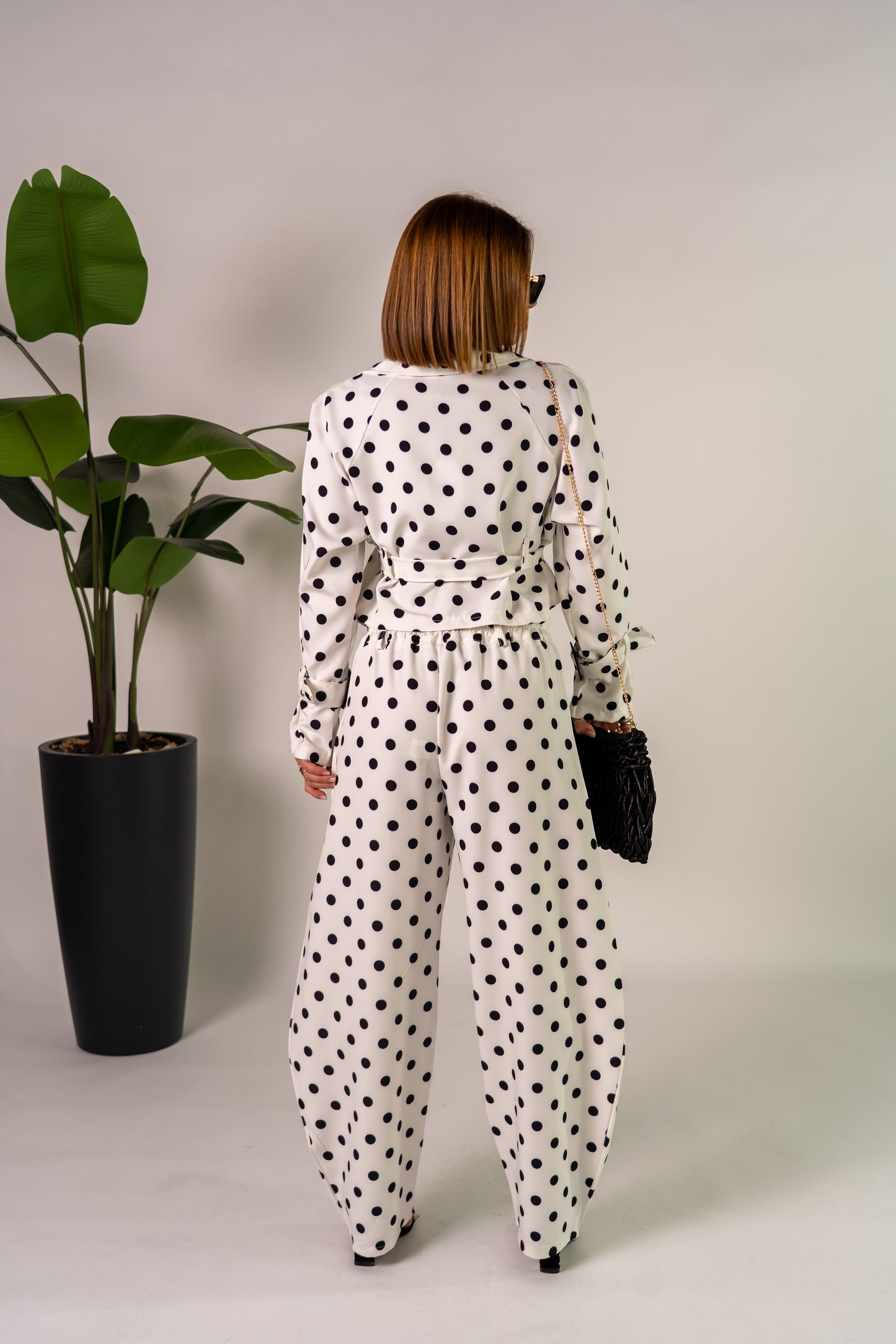 COORDINATO POIS BLACK & WHITE!