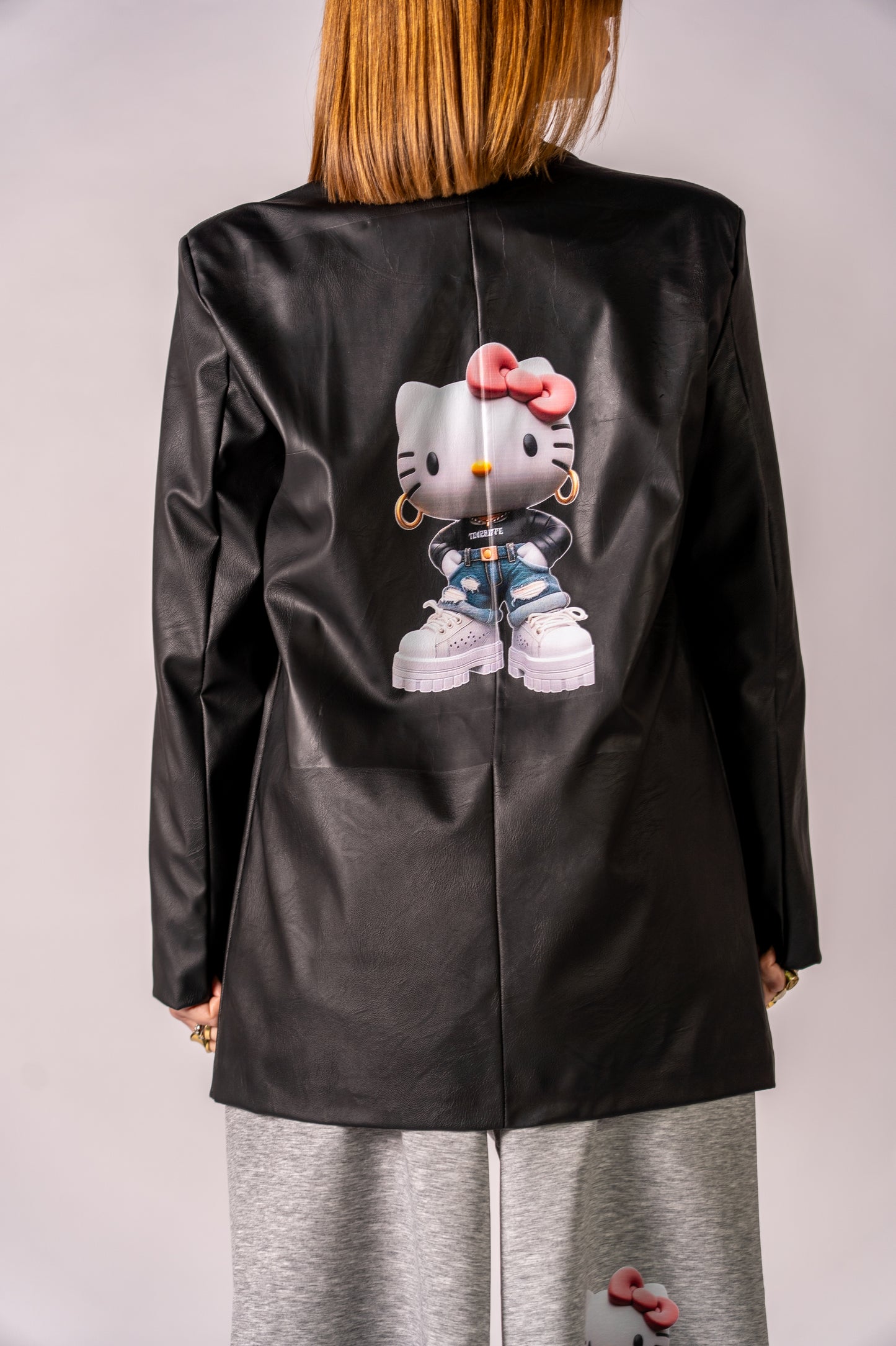 BLAZER BLACK KITTY FASHION!