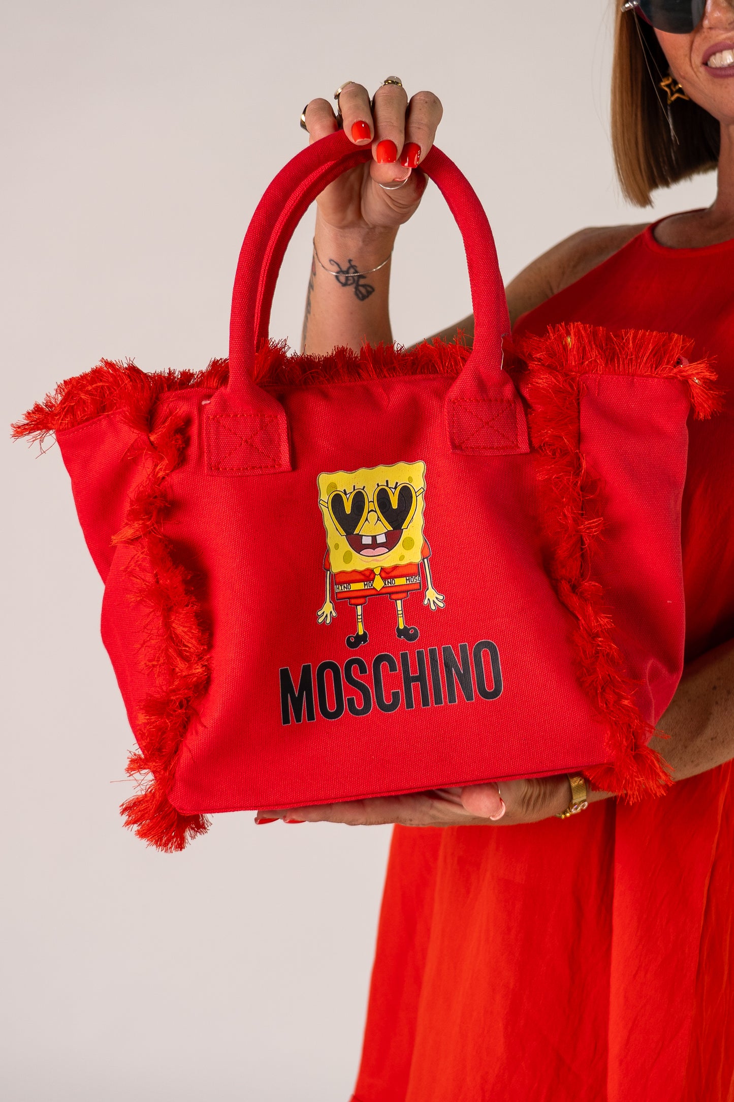 BORSA BIG RED SPONGEBOB!
