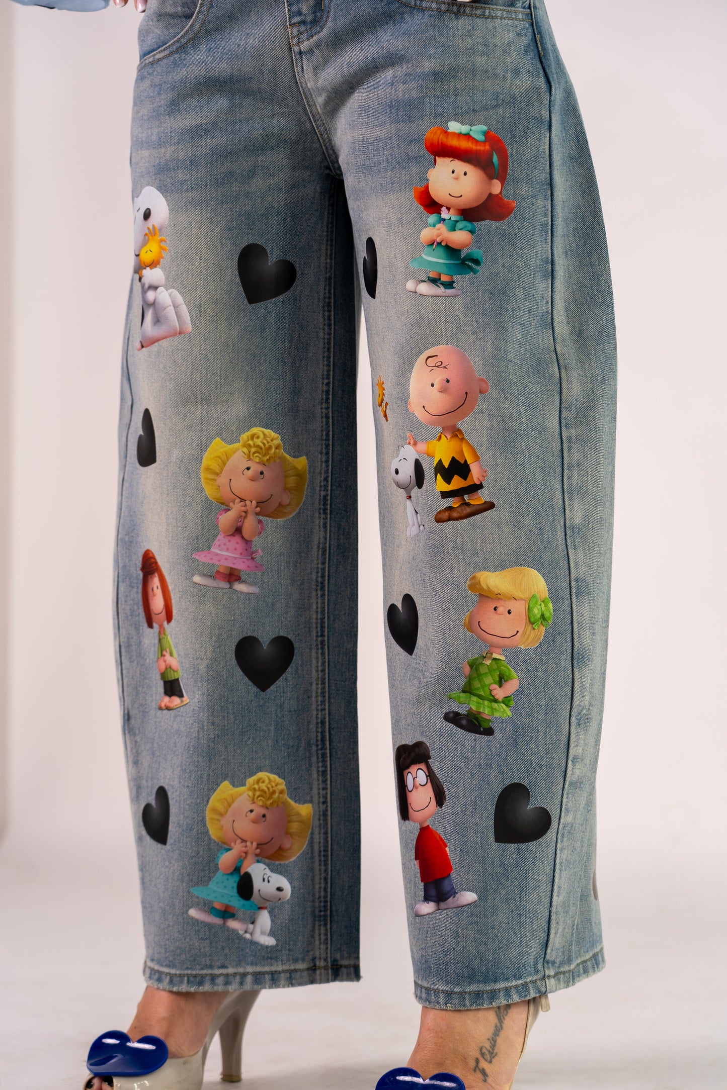JEANS SNOOPY E I SUOI AMICI🖤