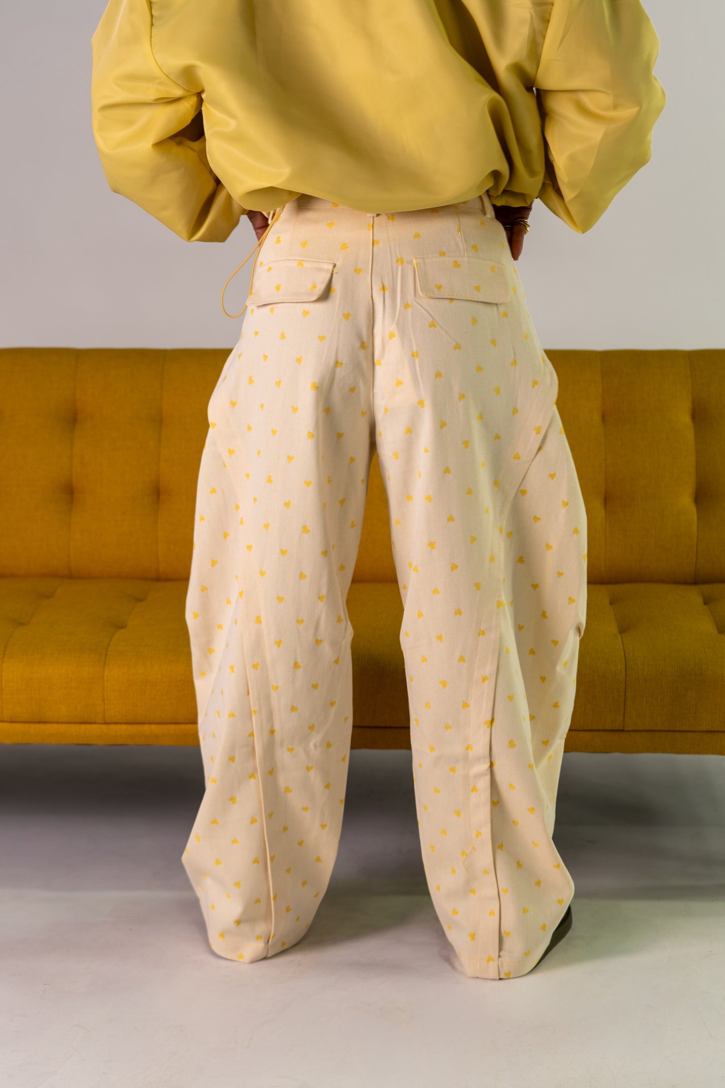 JEANS CUORICINI YELLOW!