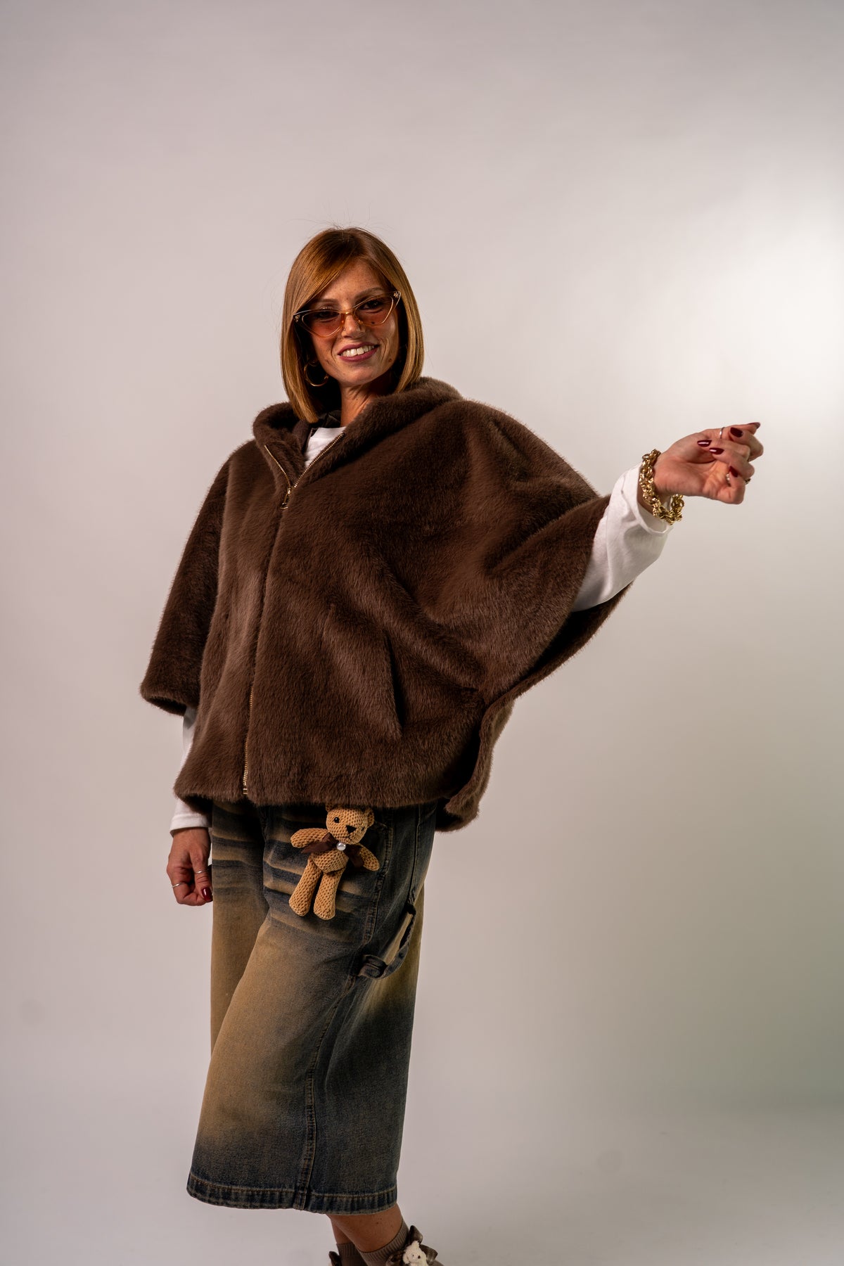 PONCHO PELLICCIA!