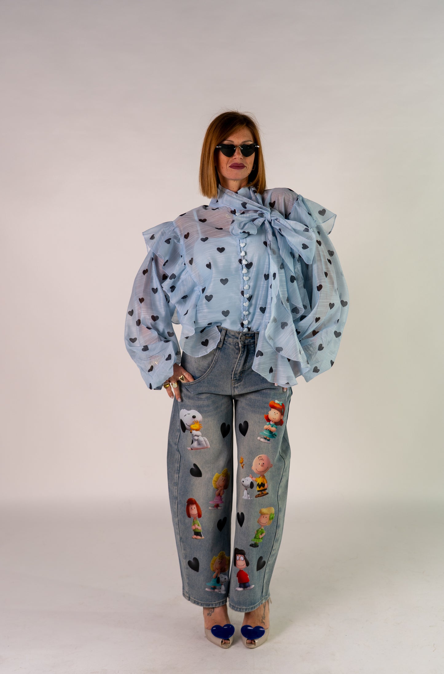 JEANS SNOOPY E I SUOI AMICI🖤