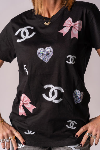 T-SHIRT FIOCCOSA 🎀 C**NEL!