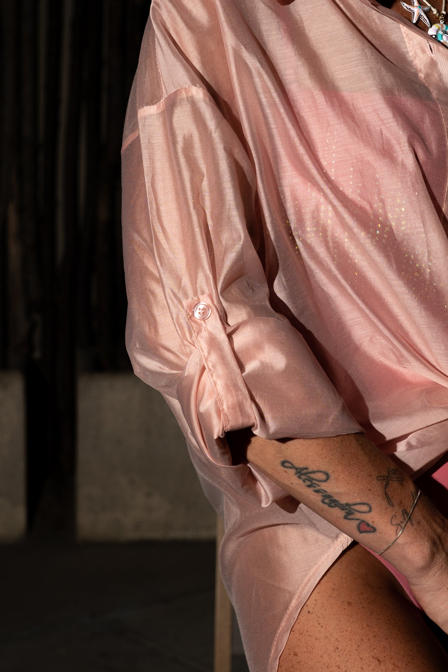 CAMICIA SETA ASIMMETRICA