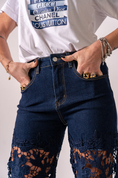 JEANS SUPER MERLETTO!