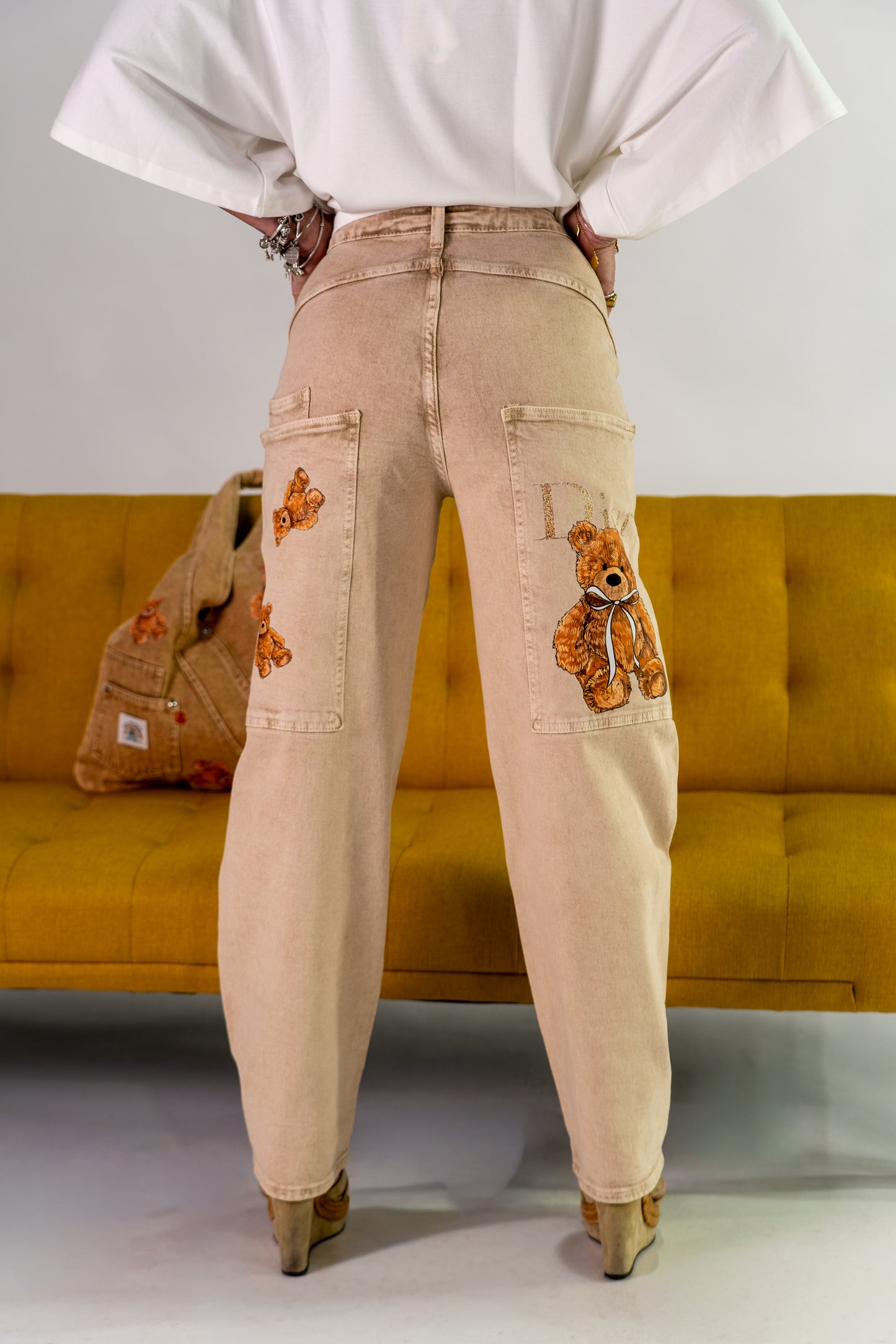 JEANS BISCOTTO TEDDY🧸
