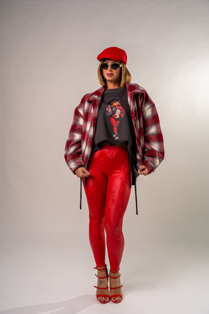 LEGGINS RED PYTHON! ❤️