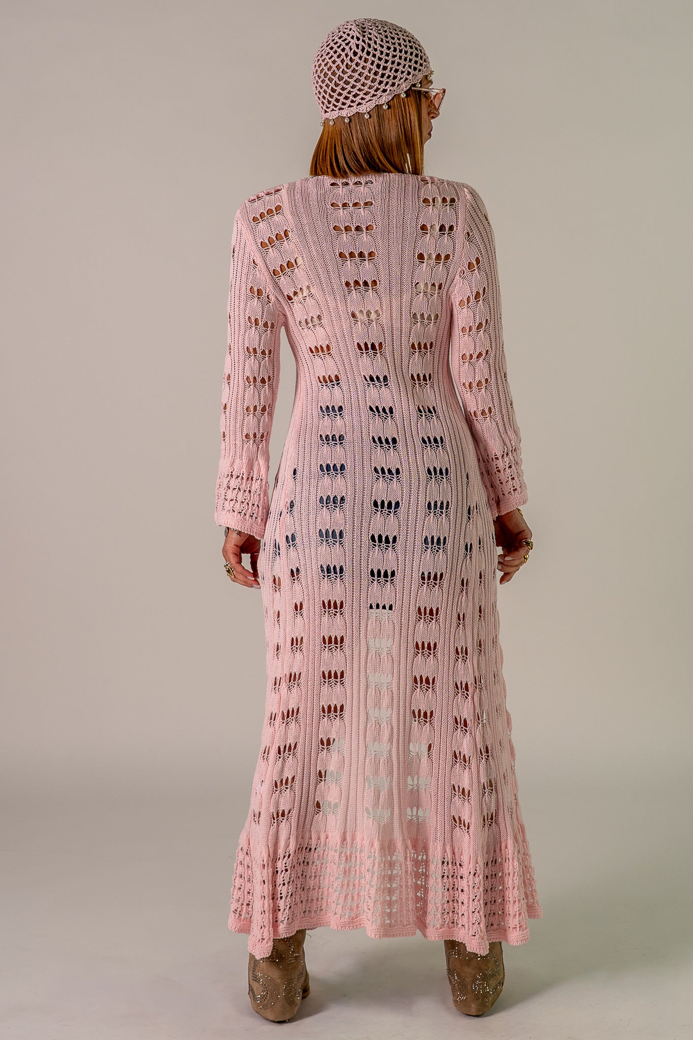 LONG DRESS PINK!