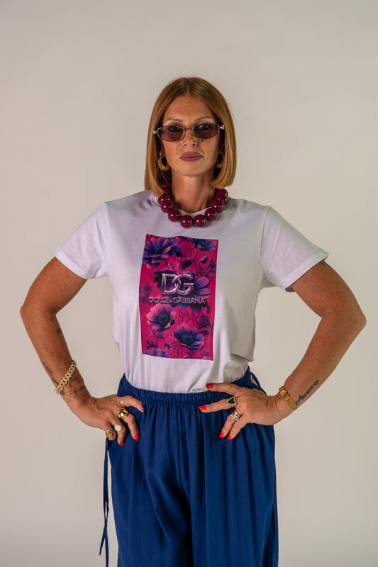 T-SHIRT D🩷G FLOWER