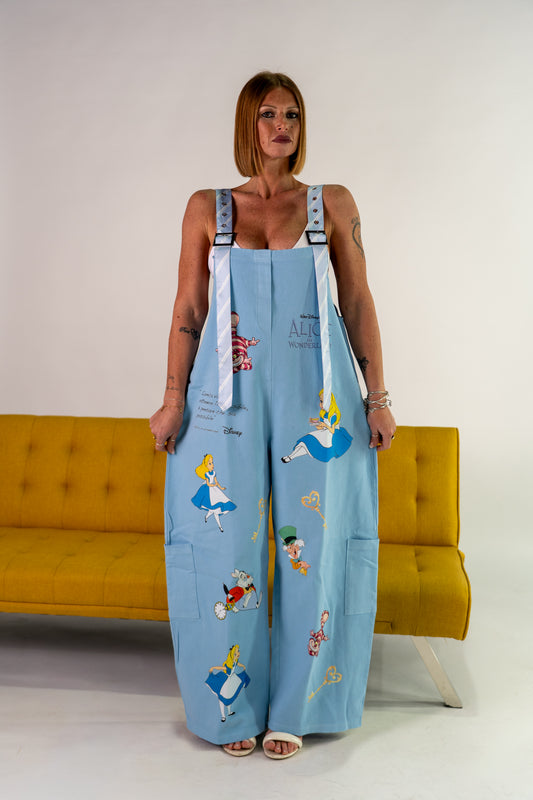 SALOPETTE ALICE IN WONDERLAND🩵