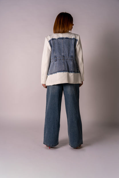 BLAZER DENIM A METÀ!