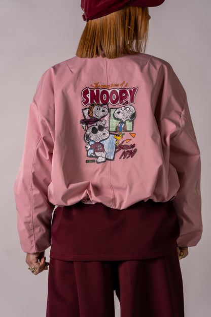 BOMBER PINK SNOOPY🩷