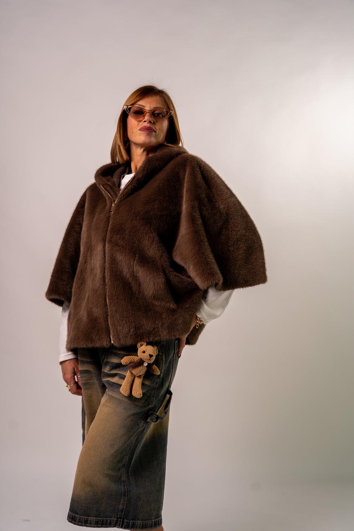 PONCHO PELLICCIA!