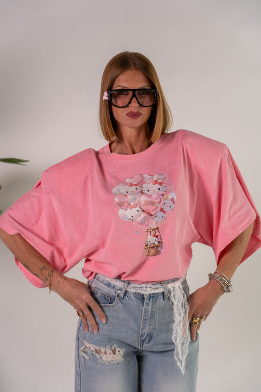 MAGLIA MEGA SPALLINE PINK!