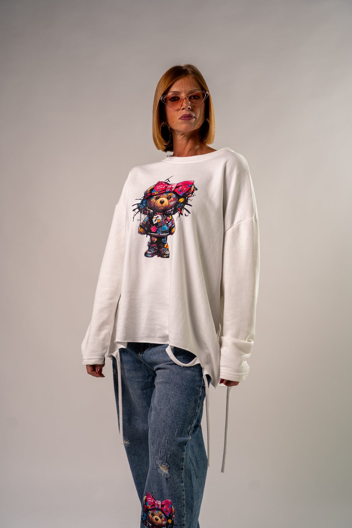 JEANS TEDDY GRAFFITI!