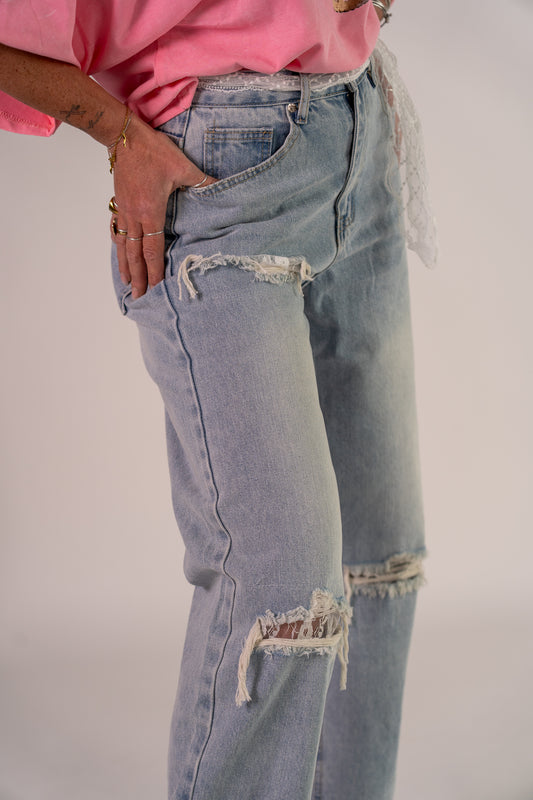 JEANS MERLETTO CHIC!