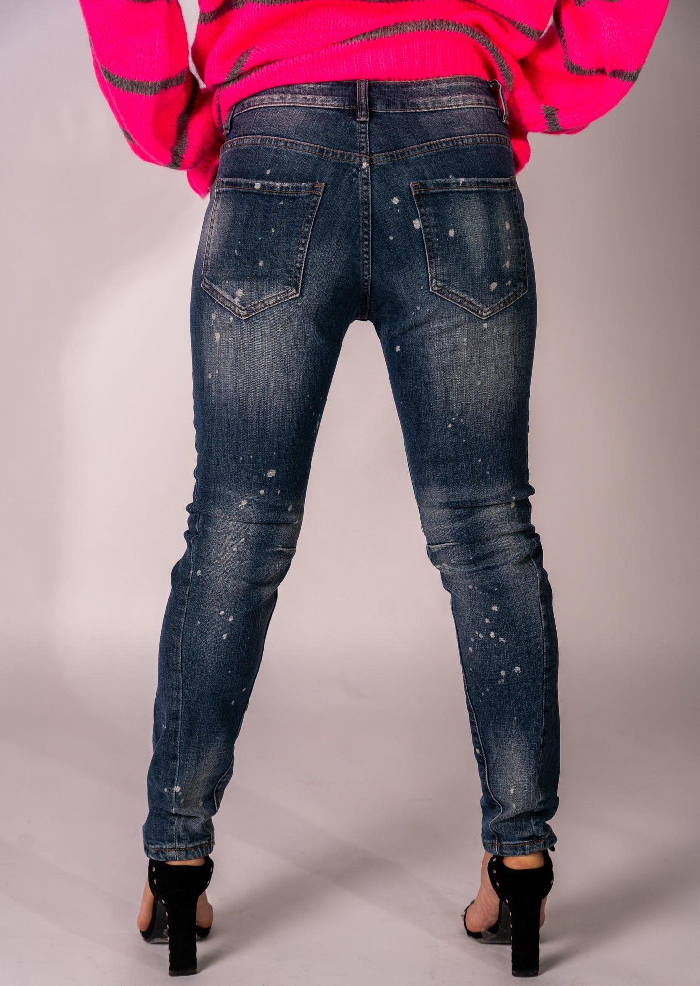 JEANS SKIZZO PINK FLUO!