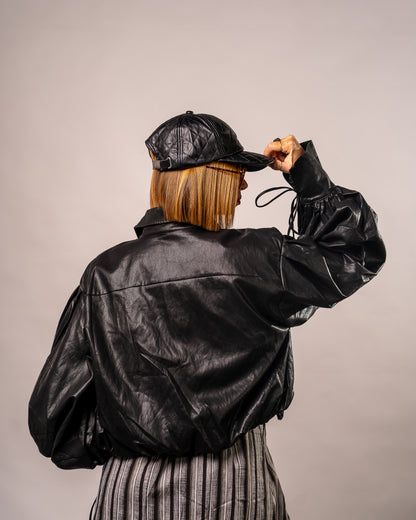 LA CAMICIA DI ECOPELLE SBUFFOSA🖤