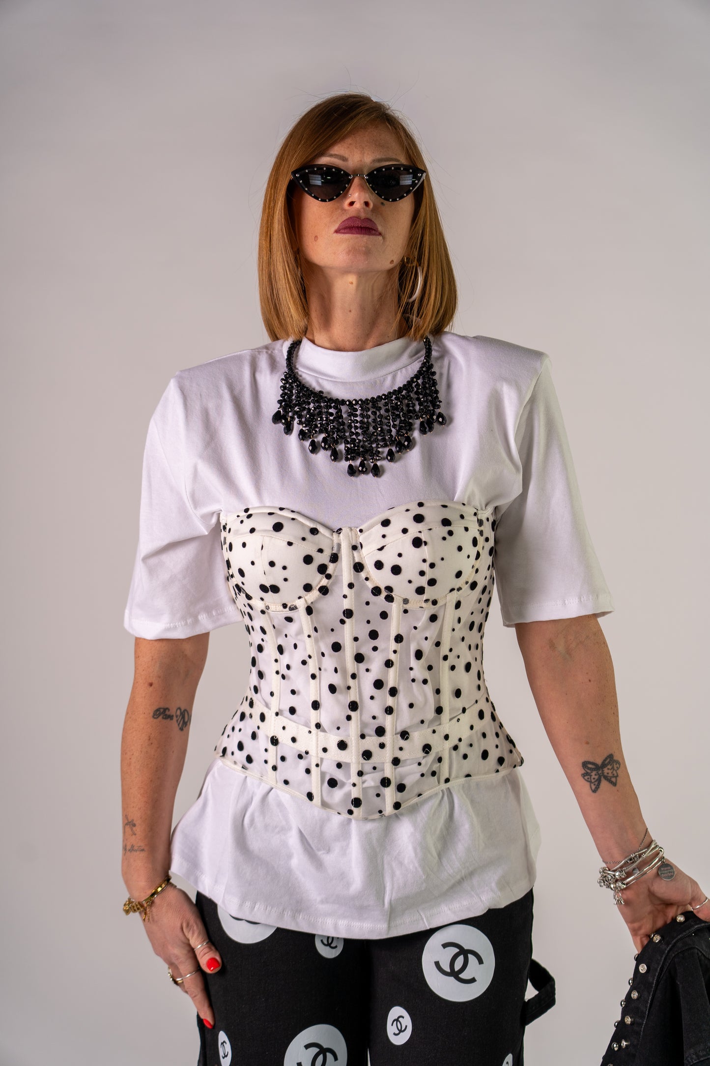 COMBO SHIRT & CORSETTO POIS!