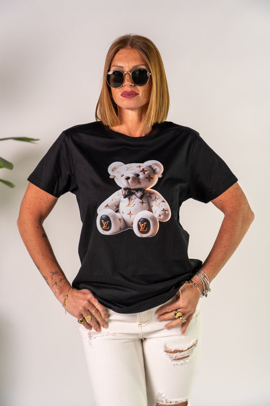T -SHIRT BLACK TEDDY LV!