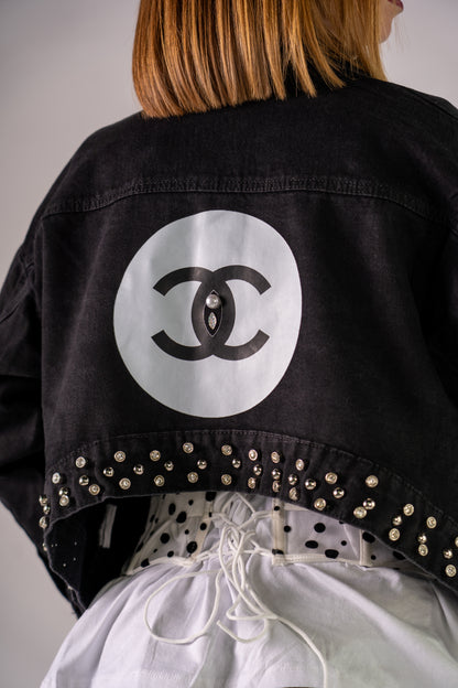 GIUBBINO CROP BLACK!