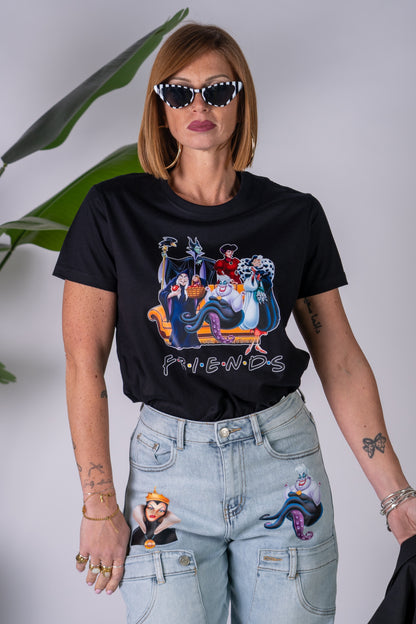 T-SHIRT LE CATTIVE DISNE🖤!