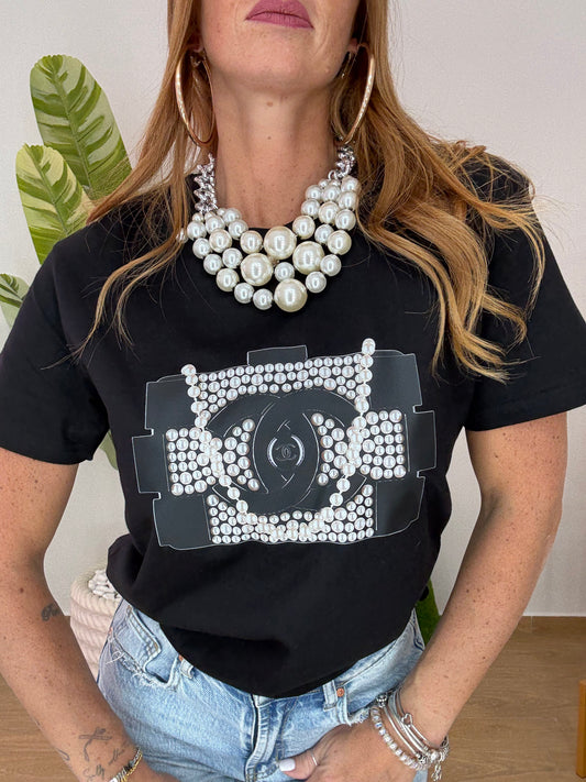 T-SHIRT BLACK BAG CHANEL!