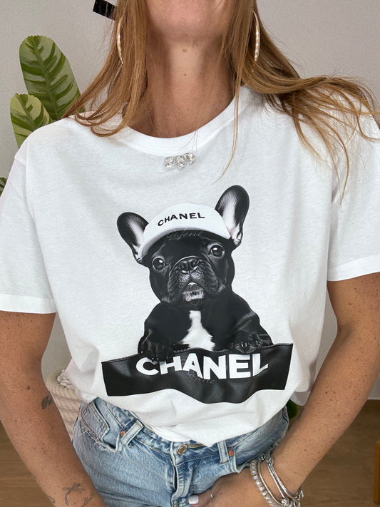 T-SHIRT DOG CHANEL!