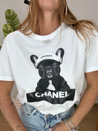T-SHIRT DOG CHANEL!