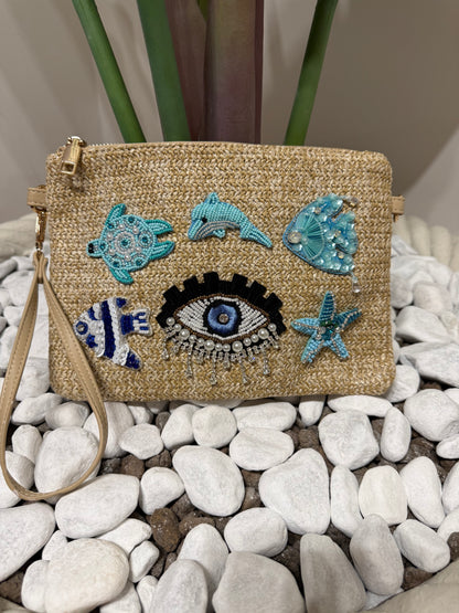 POCHETTE EYES MYKONOS