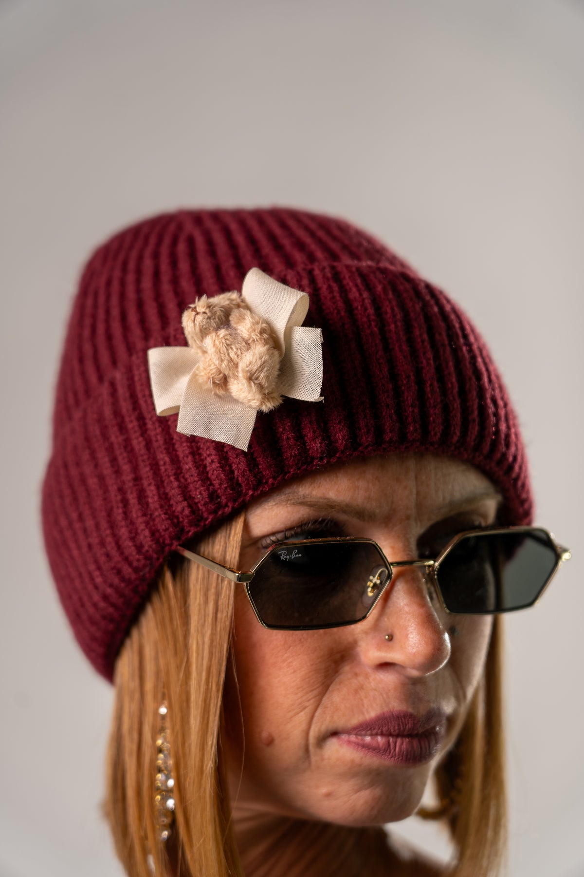 IL CAPPELLO BORDEAUX ORSETTO🐻!
