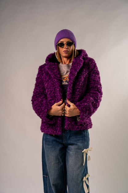 TEDDY COAT RICCIO SHORT💜