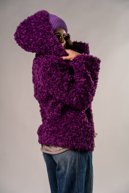 TEDDY COAT RICCIO SHORT💜