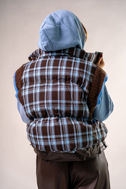 BOMBERINO GILET COMBINATO!🤎🩵