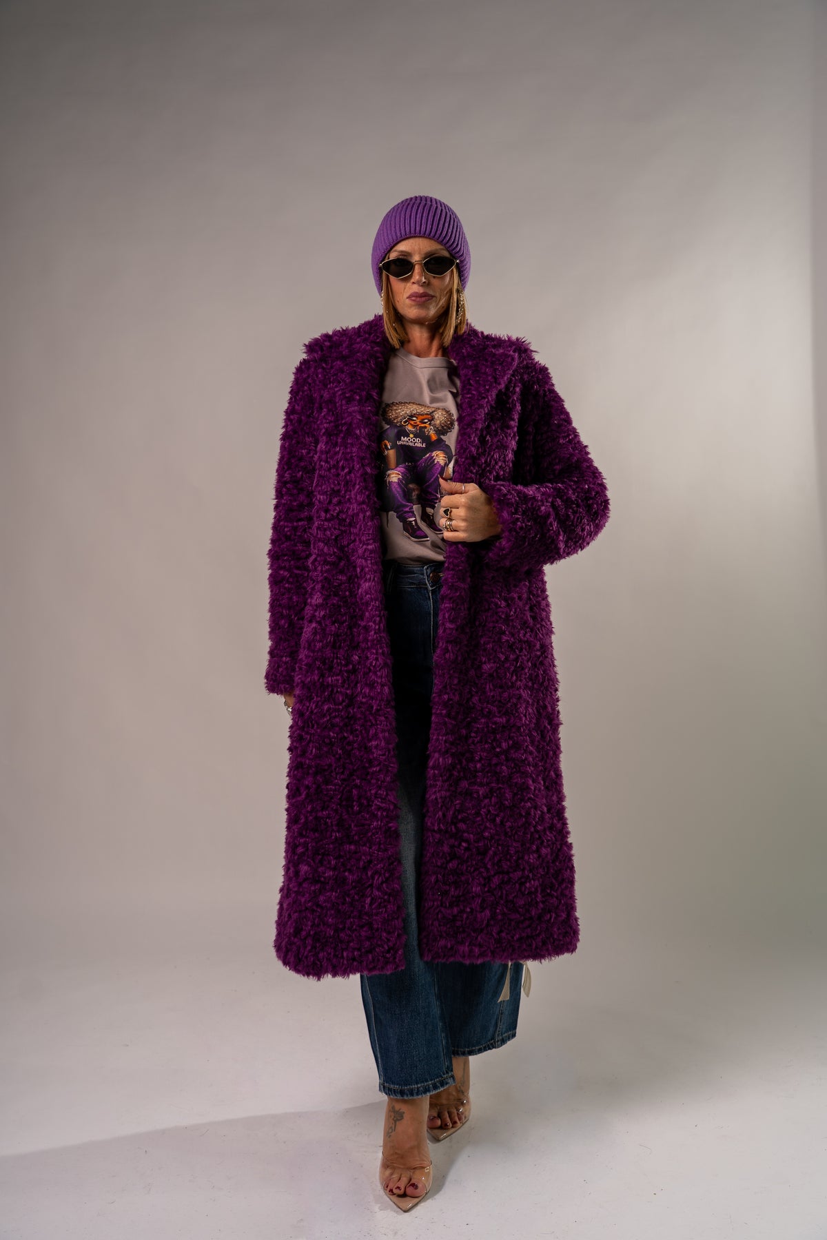 CAPPOTTINO TEDDY COAT LONG💜