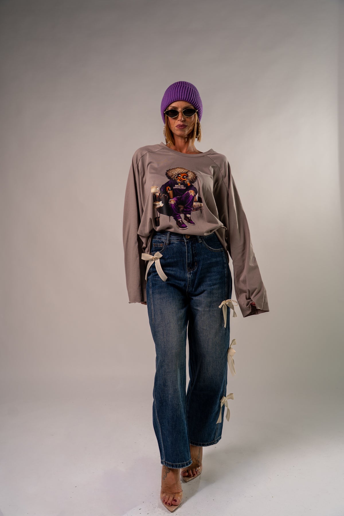 MAXI SHIRT MOOD VIOLET💜