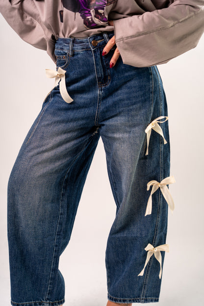 JEANS BALLON FIOCCHETTI🎀