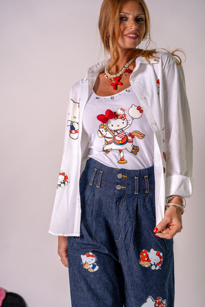 CAMICIA SWEET KITTY