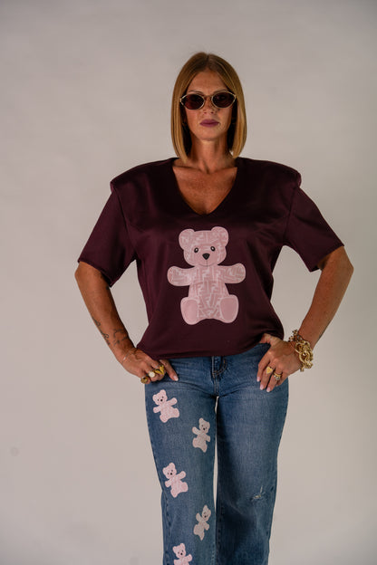 MAGLIA TEDDY SOFT PINK🧸