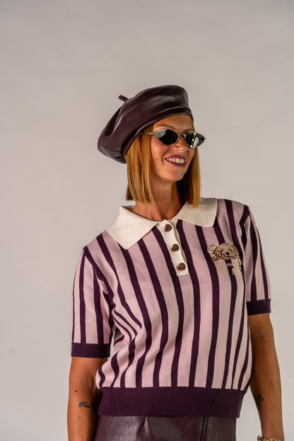 POLO VIOLET&WINE🧸