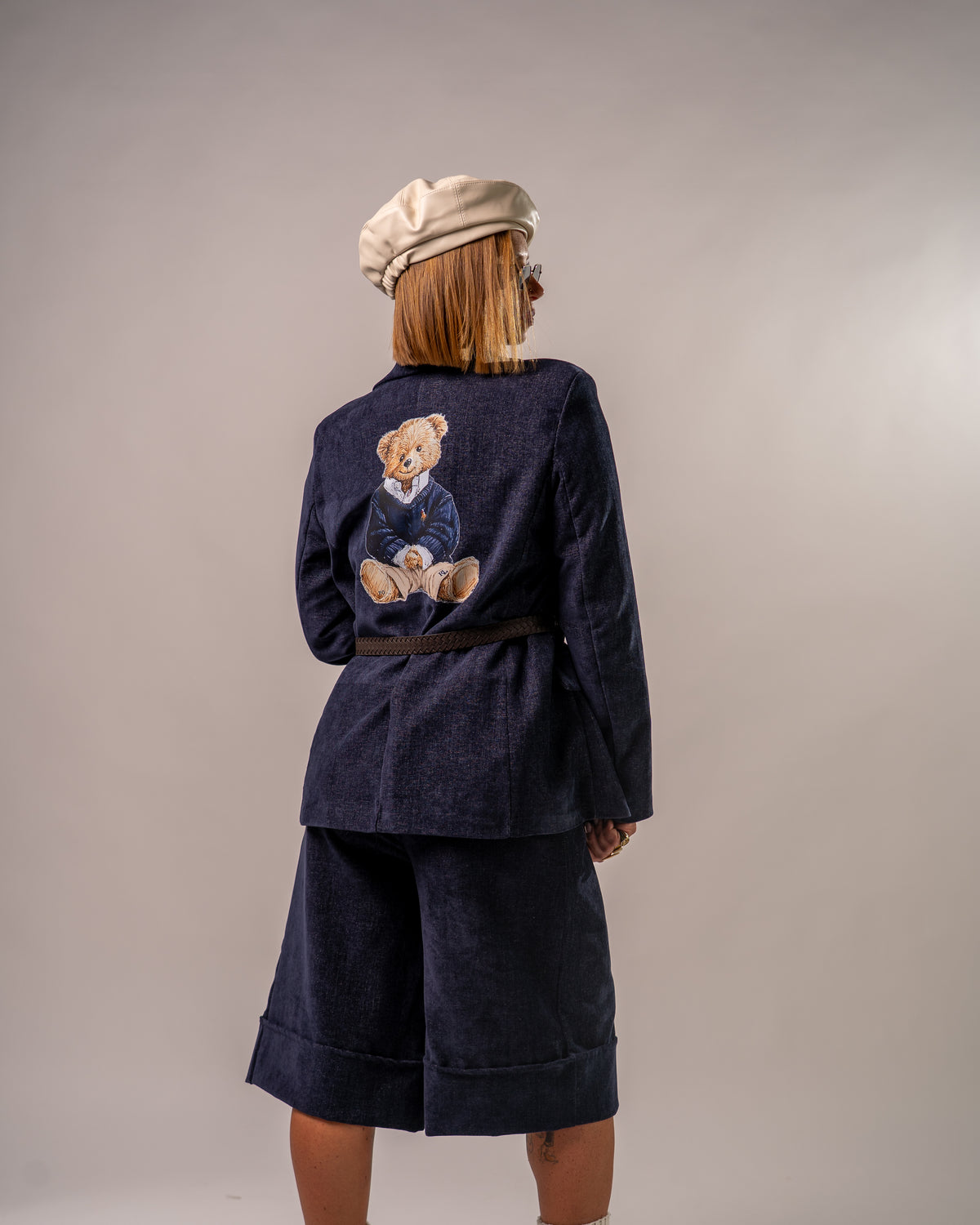 BLAZER NAVY TEDDY RALPH🧸